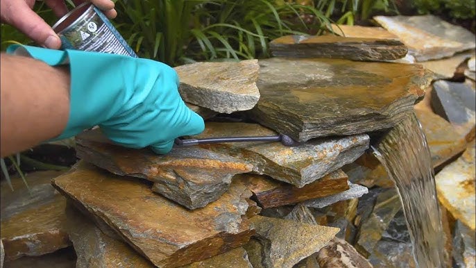 Creating Tranquil Water Features using Great Stuff Pond & Stone with Smart  Dispenser ™ 