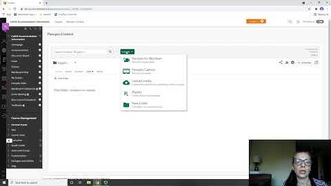 Create Folders in Panopto default
