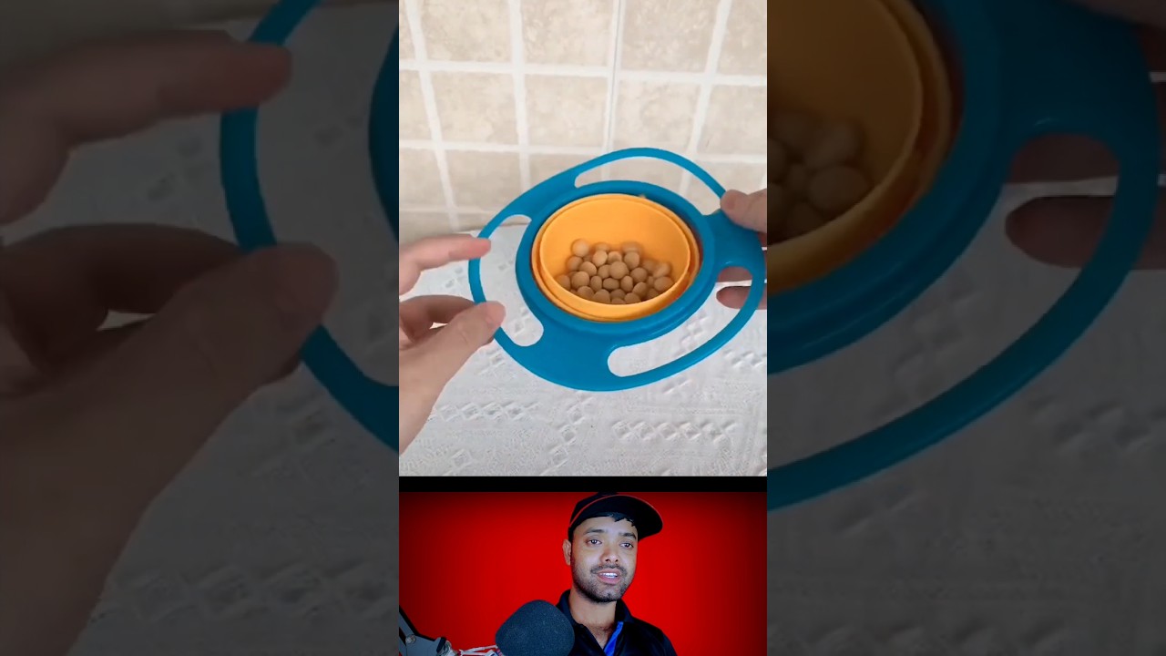 Baby Gyro Bowls Spill-Proof Bowl Design Plastic Feeding Dishes Toddler 