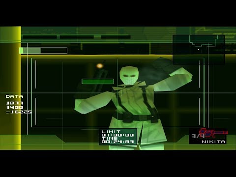 Metal Gear Solid: VR Missions - Advanced Mode: Nikita Levels 1-5 Top Ranks(1080p 60FPS)