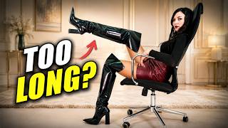 The Boots That Completely Changed the Silhouette | Over the Knee Boots Try On