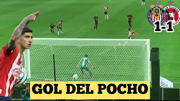 ⚽️ GOL DE VÍCTOR EL POCHO GUZMÁN! Ya lo empató el rebaño CHIVAS VS XOLOS DE TIJUANA JORNADA 7 LigaMX