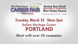 2014 SPRING CAREER FAIR TV SPOT!  WGME