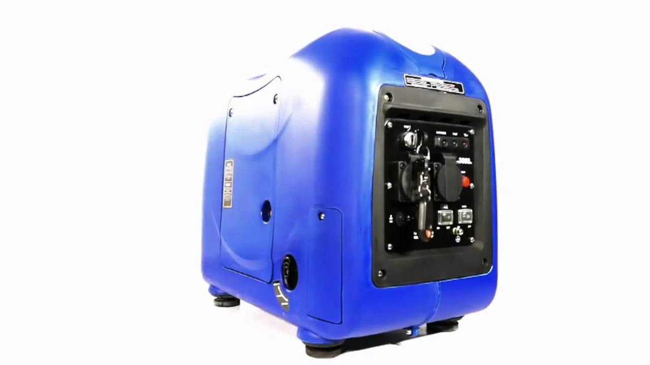 Hyundai HY3000SEi 2.8kW Digital Inverter Generator - YouTube