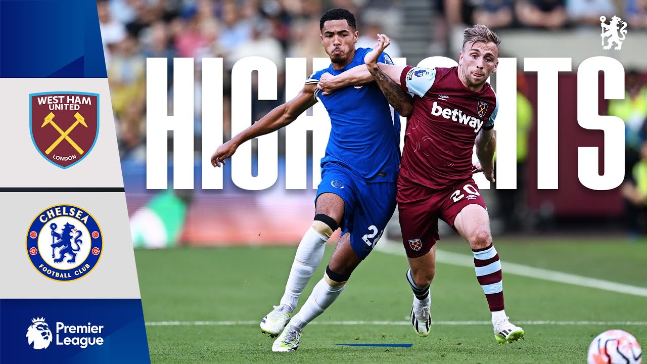 West Ham 3-1 Chelsea | Highlights | Premier League 2023/24