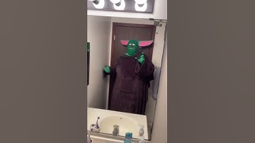 Baby yoda making dance videos in the bathroom be like!