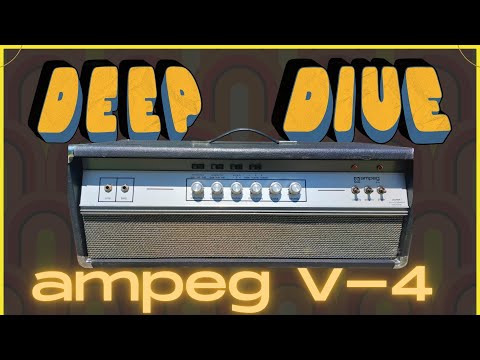 This Amp Is An UNSUNG IDOL! The Ampeg V4 In Depth