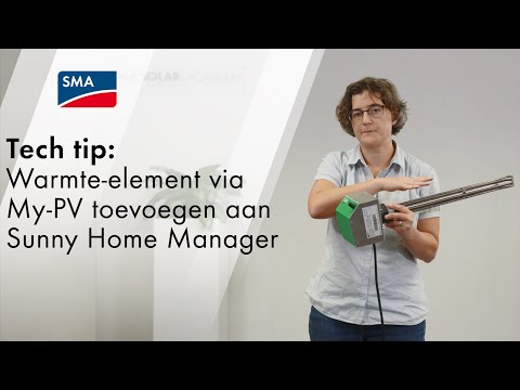 Tech Tip: Warmte-element via My-PV toevoegen aan Sunny Home Manager