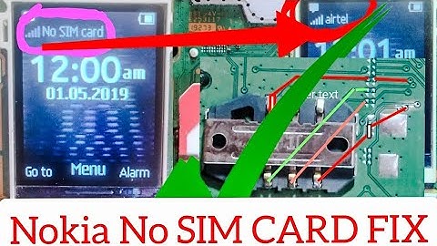 Nokia ta 1203 no sim card solution / Nokia ta 1203 sim not working / Nokia ta 1203 sim ways / 105