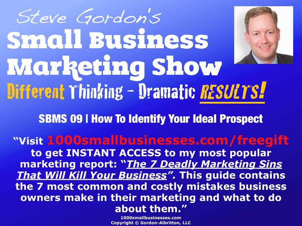 SBMS 09 | How to Identify Your Ideal Prospect