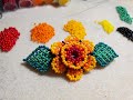 Broche para cabello con flor huichol