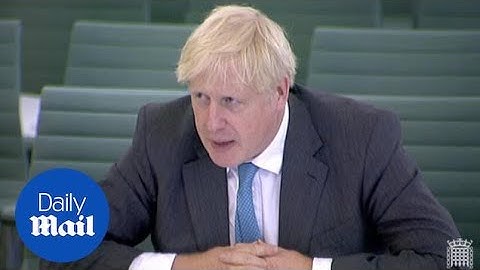 Boris Johnson: I don