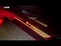 Tesla Cybertruck Illuminated Door Sill Protectors With Cyberbeast 3-Headed Cerberus Logo