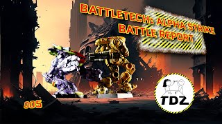 Battletech Alpha Strike Battle Report - Clash of the Clan Stars! - WAR ROOM EP005 - TABLEDROPZONE