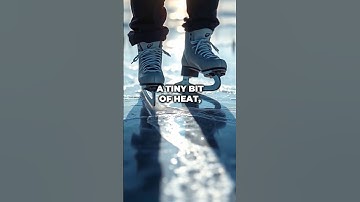 Why Is Ice So Slippery? 🧊 | Mind-Blowing Science Fact Explained in 60 Seconds! #Shorts