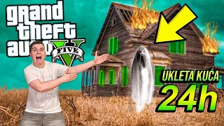 24H U UKLETOJ KUĆI U GTA 5😱 *poludio sam*