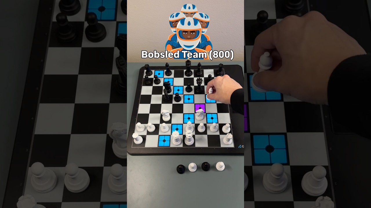 Бобслейная команда с рейтингом 800+ ChessUp 2