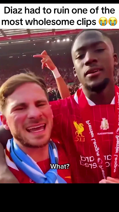 Luis Díaz ruined the clip of Macallister & Konate 😭 #LFC #Fy #Fyp #explore #shorts #ynwa #liverpool