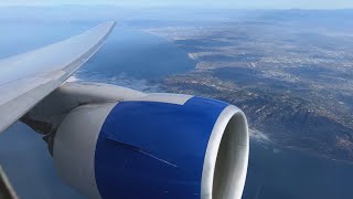 Tremendous PW4077 Takeoff Buzzsaw! | United 777200 | Los Angeles LAX