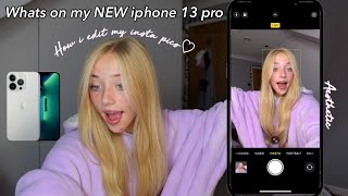 what's on my BRAND NEW iPhone 13! 🤩