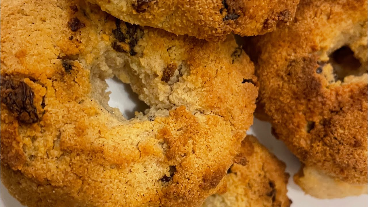 Simple keto cinnamon and raisin bagels YouTube