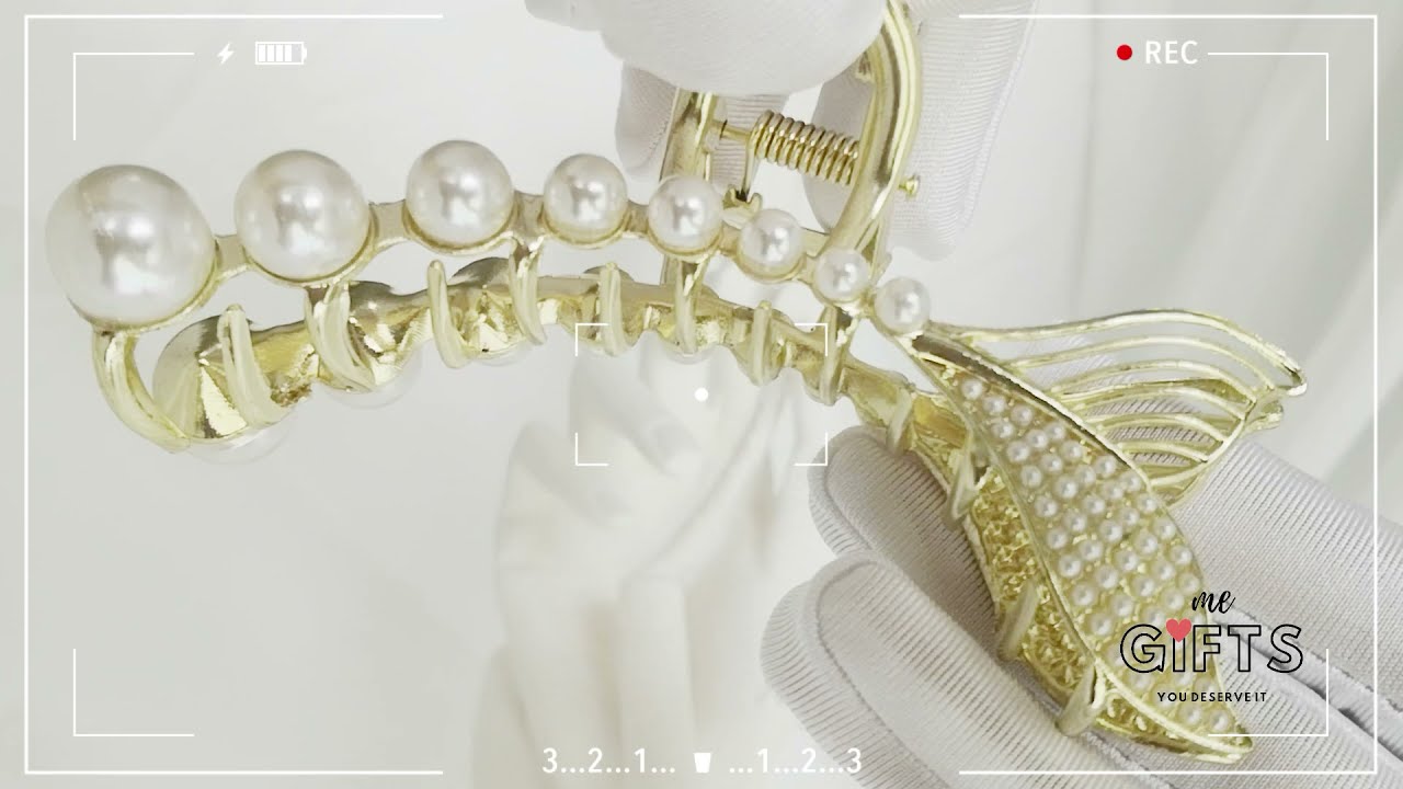 2021 Trendy Pearl Hair Claw Singapore Lazada Seller