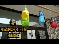 How to make a bird feeder /recycled plastic bottle 🐦🐦