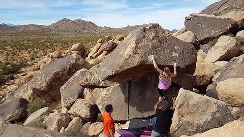 Chocolate Roof Center** 🍫 (V5) Send - Joshua Tree