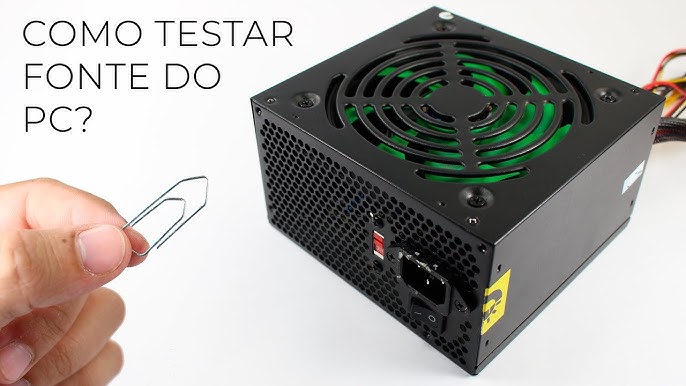 Como testar se uma fonte está queimada [Manutenção de PCs] - Tecmundo 