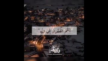 🌤️ آية قصيرة من سورة فاطر | قرآن يريح القلب | طارق محمد
