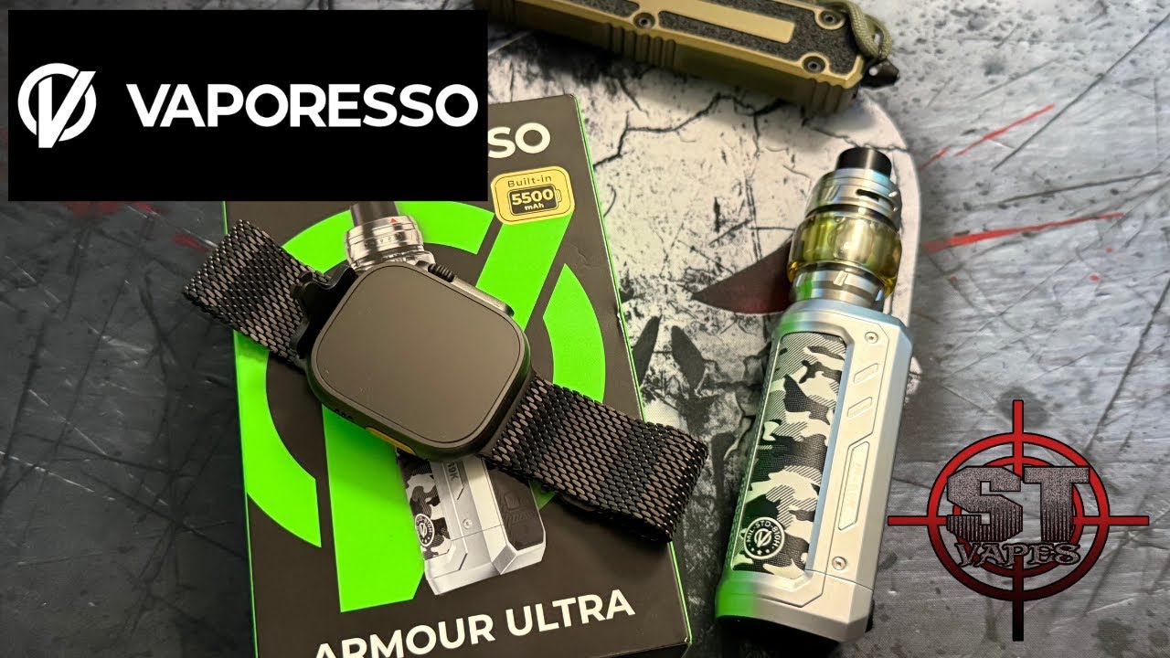 СОВЕРШЕННО НОВЫЙ КОМПЛЕКТ VAPORESSO ARMOUR ULTRA, лучший комплект из всех????