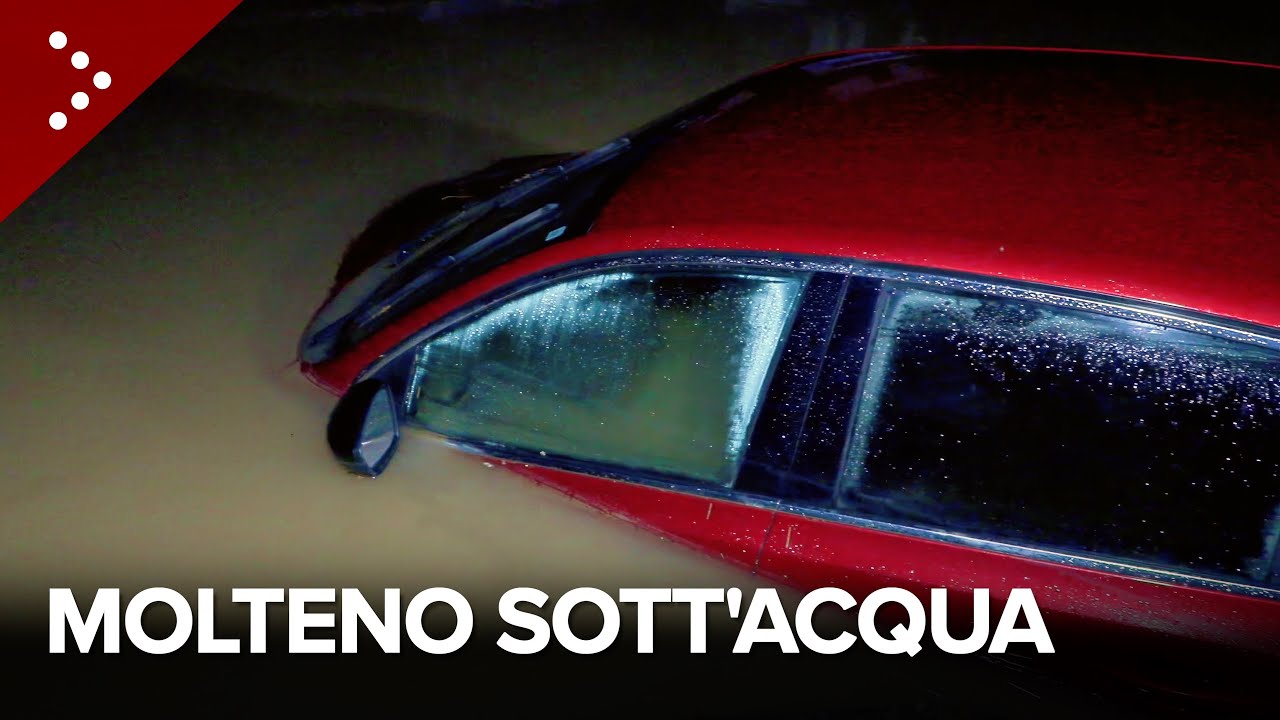 Maltempo in Lombardia: allagamenti a Molteno, frana a Monticello Brianza. Esondazione a Triuggio