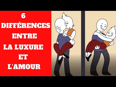 Vidéo: Différence Entre L'amour Et La Luxure