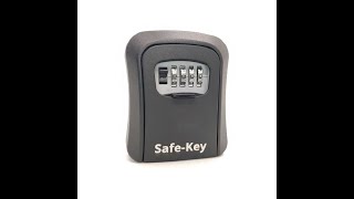 Смена кода на Кейбоксе / Мини сейф на стену для ключей / Сейф ключница металлическая Safe-Key®™