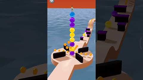 Stack Rider New Update Gameplay iOS,Android Walkthrough Level 86 #stackrider #androidgames #shorts