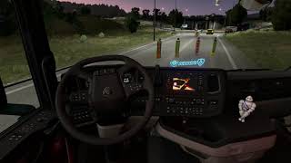 ASMR - ETS2 - SCANIA V8 - FIRENZE-VENEZIA