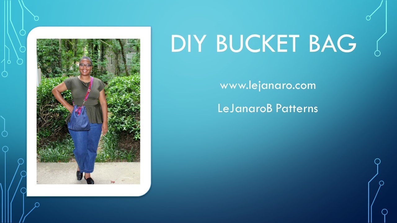 DIY Bucket Bag Tutorial YouTube