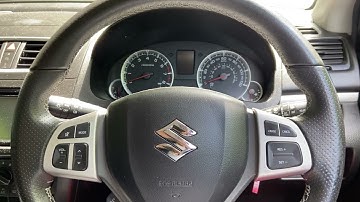 2016 Suzuki Swift Oil service reset how to