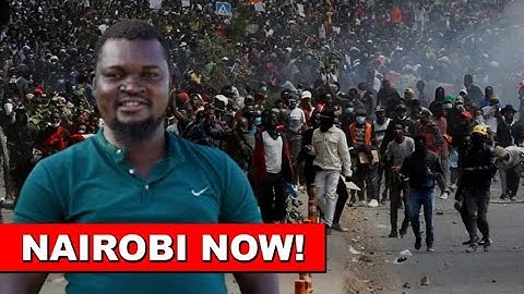 Live: Current situations in Nairobi now as Maandamano Tuesday begins officially over Ojwang's death