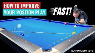 TERRIFIC THREE - The BEST Pool Exercise To Train Your Angles And Speed Control