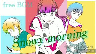 【フリーBGM】☆Snowy morning/ちゃたスタ☆BPM152 rock