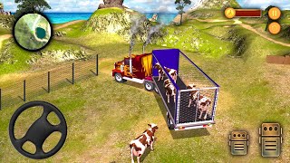 Farm Animal Transport Truck Driving Games Offroad (by Centaurus Games) Android Gameplay [HD] screenshot 4