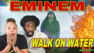 FIRST TIME HEARING Eminem - Walk On Water (Official Video) REACTION #Eminem #WalkOnWater