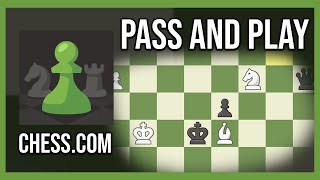 How To Pass And Play / Play Against Yourself In Chess.com (Tutorial) screenshot 4