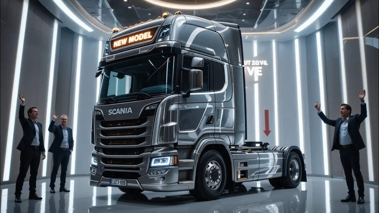 Scania R 770 V8 2026 impressiona com 770 cv e luxo extremo