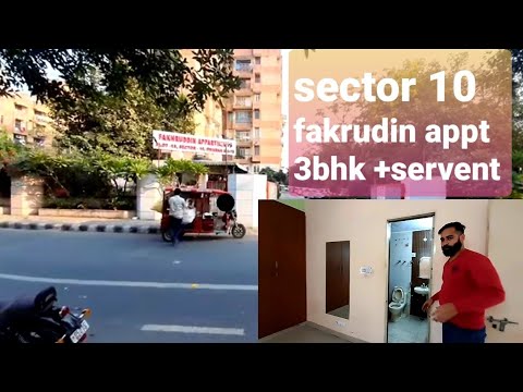 3bhk plus servent in sector 10|| fakrudin appt dwarka