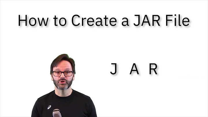 How to create a Java ARchive (JAR) file
