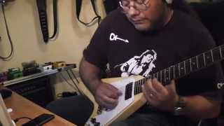 Heavy Metal Licks over C minor scale chords