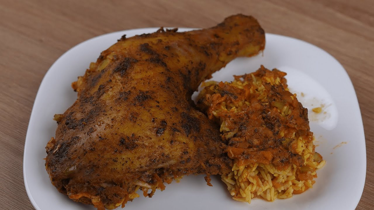 Cociné el pollo y el arroz de esta manera fácil e hice una cena muy sabrosa.