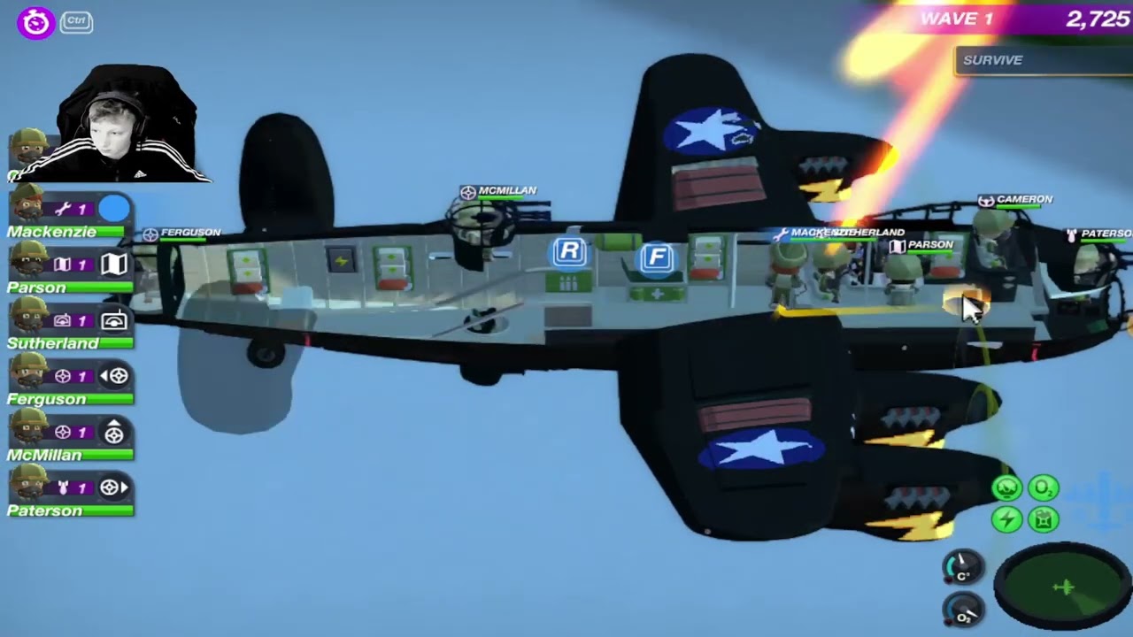 Upgrading Plane Skin. Trying to Survive Ace Attack!  Bomber Crew USAAF